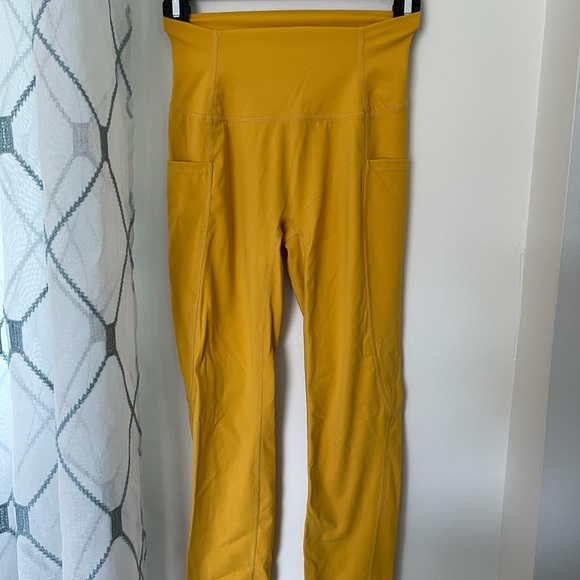 1st Phorm yellow leggings and bra - Picture 1 of 6